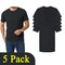 Gildan Men's Black Softstyle T-Shirt Ideal for Crafts, DIY Cotton Multi-Pack Choices Shirt